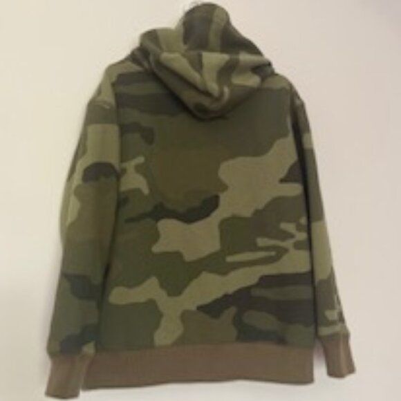 Kids GAP Camouflage Logo Hoodie Pullover Size S (6-7) - Picture 3 of 5
